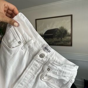 RILEY HIGH RISE STRAIGHT CROP| Agolde